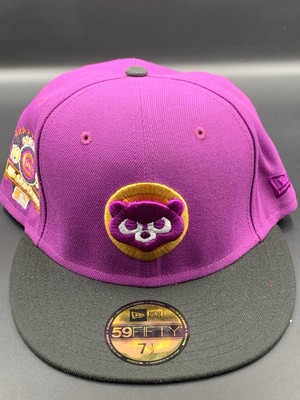 New Era 59Fifty Purple Chicago Cubs 1990 All-Star Game Fitted Hat  Size 7 1/2