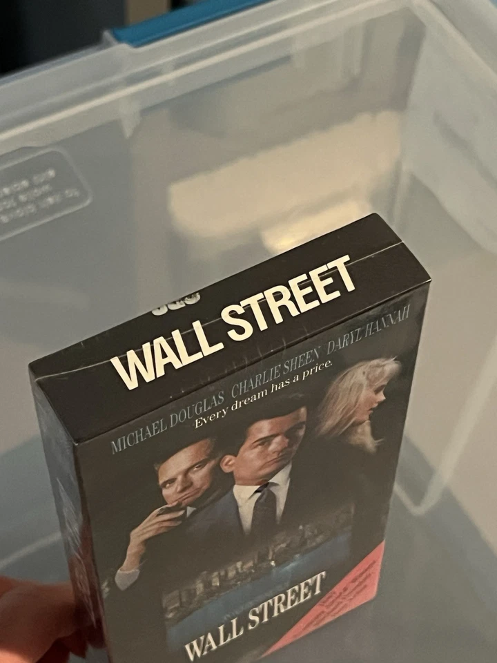 Wall Street 1988 VHS Factory Sealed CbsFox - Immagine 3 di 4