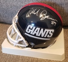 Mark Bavaro Signed Autographed Mini Helmet NY Giants