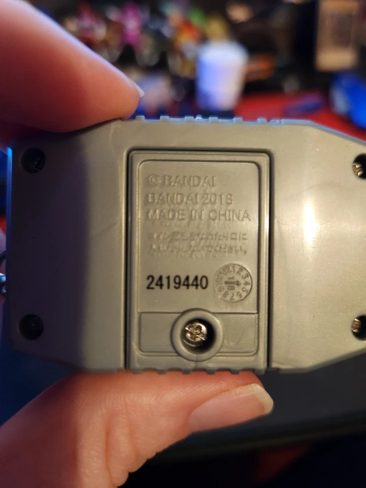 Digimon Digital Monster Pendulum Ver 20th Original Plata Negro Usado Vendedor de EE. UU. Foto 4 de 4