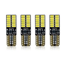 T10 W5W LED Brake Light Bulbs 12V Canbus 24SMD 6000K