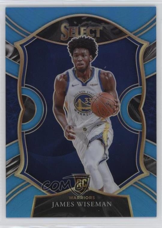 2020-21 Panini Select Concourse Light Blue Prizm 110/299 James Wiseman #62 0jq7