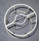 Vintage small wire clip on lamp shade frame app. 5" tall #37 — photo 3