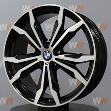20" BMW X1 F48 X2 F39 Black Diamond Cut 716M 8J ET50 wheel REFURBISHED 8008622