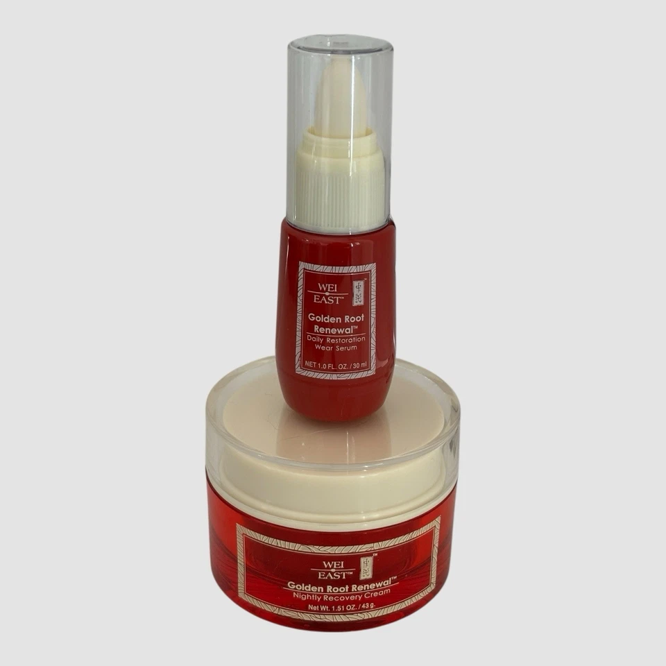 WEI EAST GOLDEN ROOT RENOVAL Creme de Recuperação Noturna e Sérum de Restauração Diária - Imagem 2 de 4