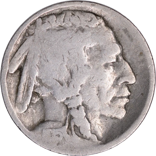 1915-S 5c Buffalo Nickel ~ Good