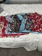 Christmas Scrub Tops