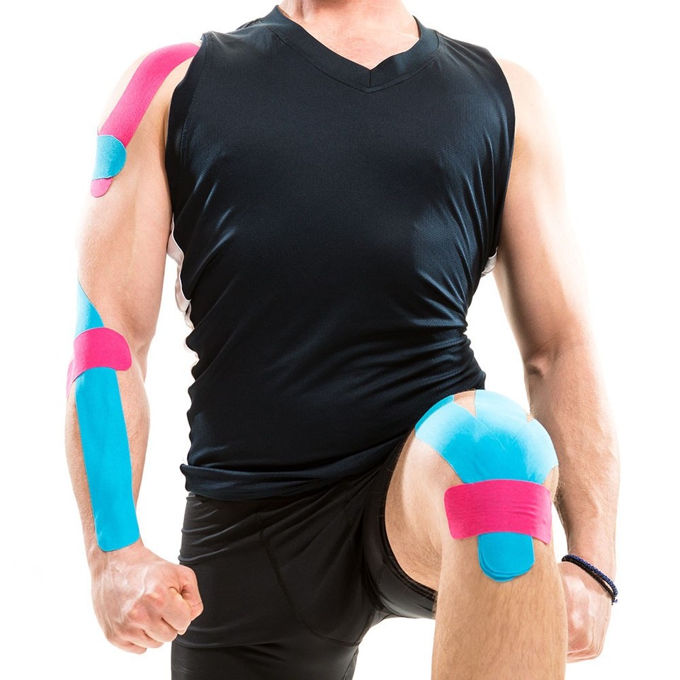 SL StarTape Kinesiologie Tape 5cm x 5,5m – elastisch, wasserfest, hautfreundlich