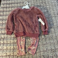 New Tahari Girl 2 Pc Rose Set Size 4T