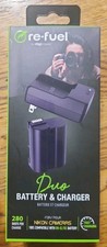 Digipower - Digital Camera Battery  Charger Kit for Nikon EN-EL15 - Black