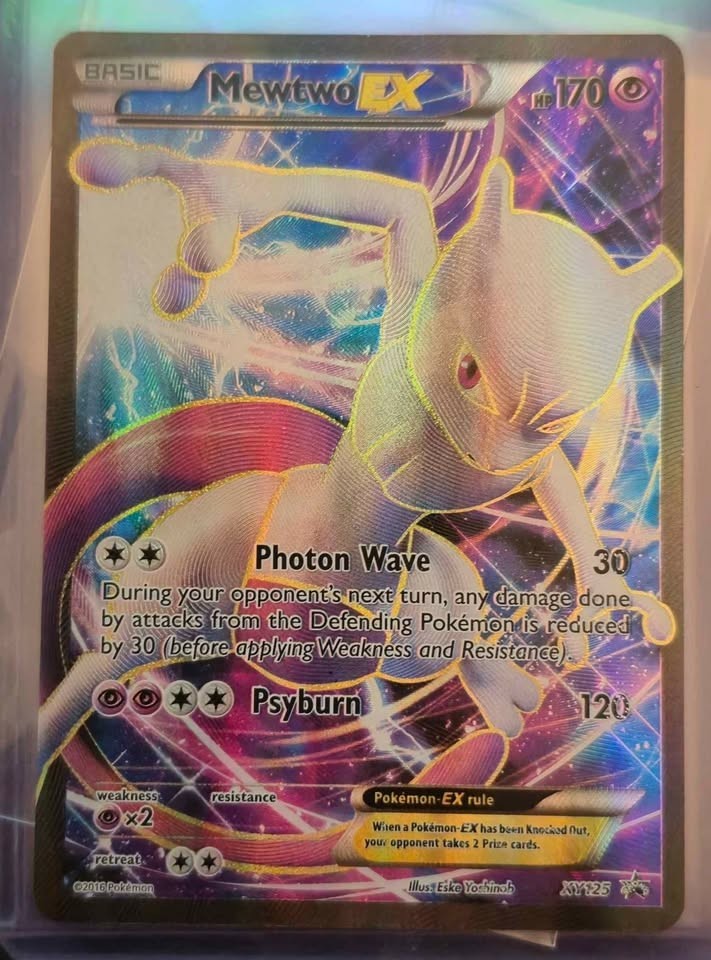Mewtwo EX XY125 Promo Holo Pokemon TCG XY 170 HP English Psychic