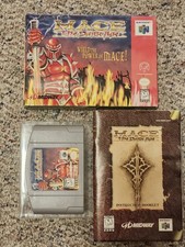 Mace: The Dark Age Nintendo 64 N64 with Box and Manual not Complete ex-rental