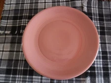 Pink  Serving Platter Plate Charger Dish plate 12" across Fiestaware like