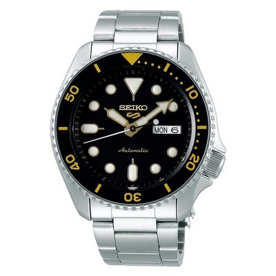 Brand NEW SEIKO SRPD57K1 SRPD57 Automatic 4R36 Black Dial Men;s Watch NOS