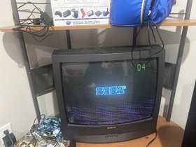 SEGA Master System Video Game Console Bundle 1 Controller And Game WORKS GREAT!!