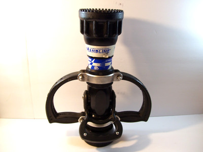 Task Force Tip 2-1/2'' NH Handline Adjustable Fire Nozzle with Handles