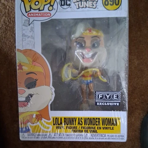 Funko Pop! DC Looney Tunes Lola Bunny as Wonder Woman Exclusive #890