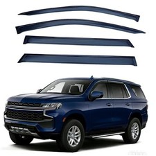 4 Piece Tape On Outside Mount Window Visors Rain Guards Fit for 2021 2022 2023