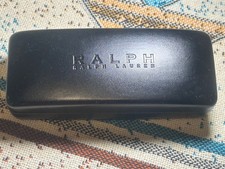 Ralph Lauren Sunglass Case Only With a Glass cleaning cloth