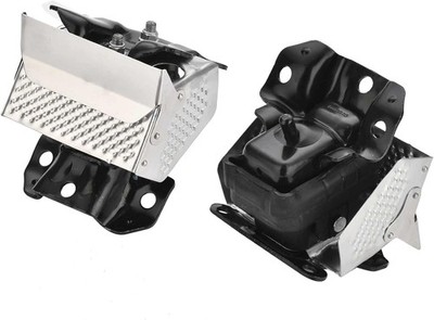 2PCS Engine Motor Mount Kit with Heat Shield Right Left Engine Trans Mount Compa