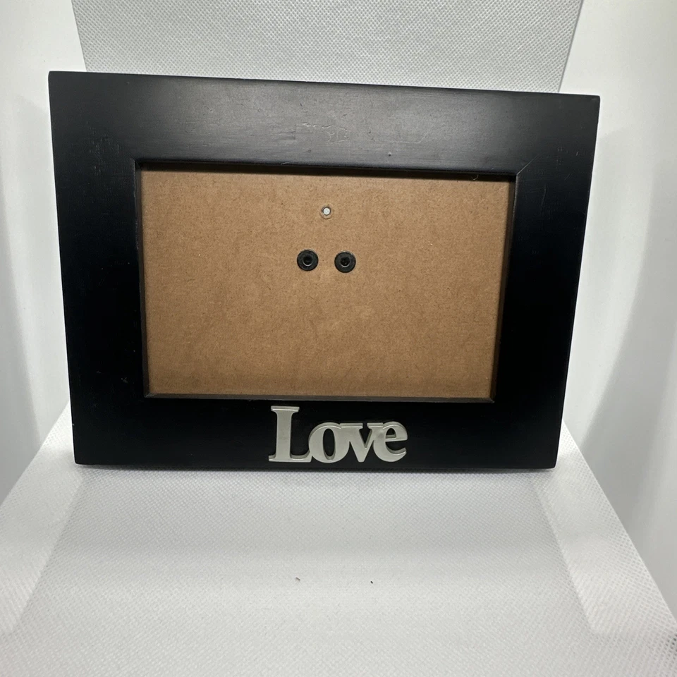 Marco de fotos 4 X 6 LOVE de escritorio o montaje en pared Foto 3 de 4