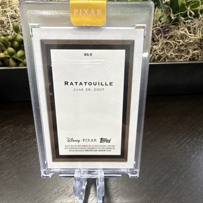 Topps Pixar Gold Ratatouille Remy #WA-8 Serial 01/15 Non-Sport