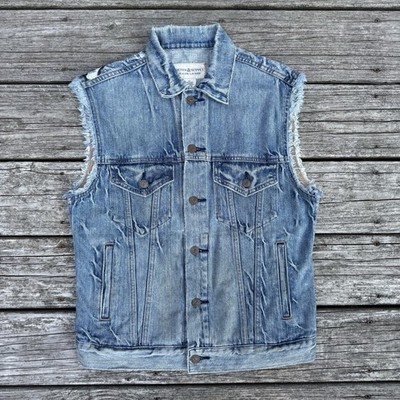 Ralph Lauren Denim & Supply Vest Jacket Jeans Indian Chief Head