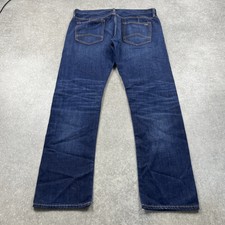 Armani Exchange H-holiday 2014 Dark Mid Wash Blue Jeans W 37 L 32