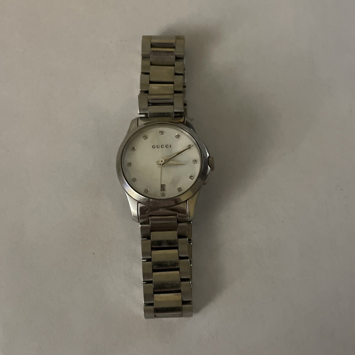 GUCCI G timeless Watches 126.5 Stainless Steel for sale online | eBay