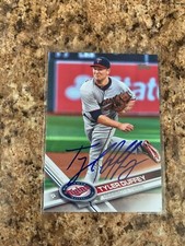 Tyler Duffey Signed 2017 Topps Auto Minnesota Twins #305