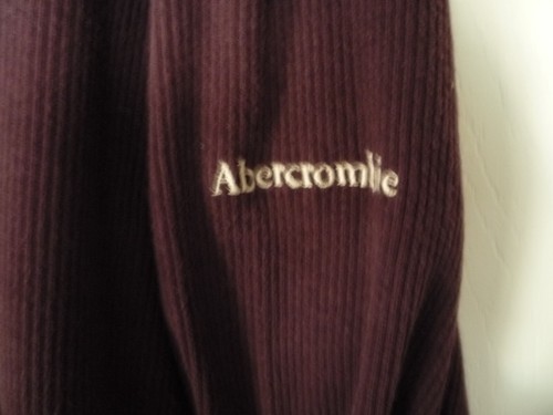Abercrombie & Fitch Gr. XL Thermo Herren Hemd gerippt - Bild 2 von 3