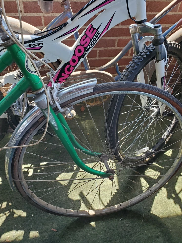 Bicicleta MUJER Vintage VERDE Sears Hecha en Alemania Foto 4 de 4