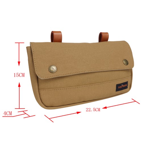 Tourbon Fahrrad Lenkertasche Rahmentasche Schloss Werkzeugtasche Motorradtasche - Picture 24 of 30