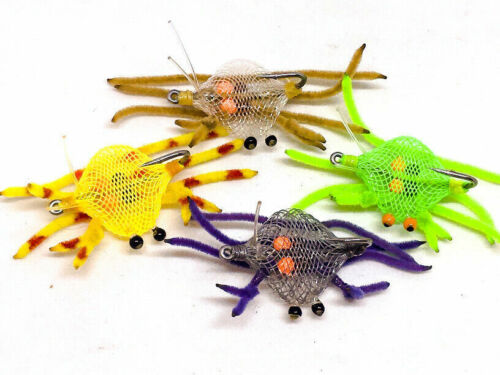 Flexo Crab Saltwater fly fishing Flies  - Picture 1 of 6
