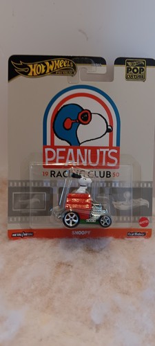 Hot Wheels Premium Pop Culture Peanuts 1950 Racing Club Snoopy 2024 - Picture 6 of 13
