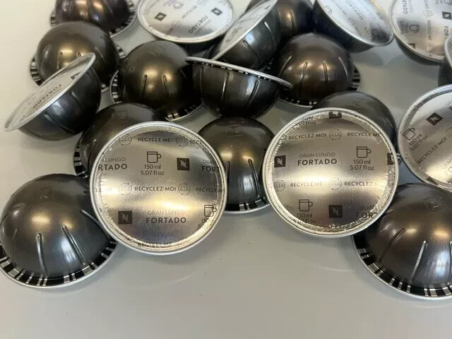 Nespresso Vertuo Fortado Gran Lungo Coffee 60 Loose Pods 5.07 oz Free Shipping 4/25