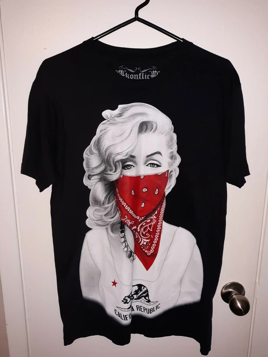 Marilyn monroe best sale blue bandana shirt