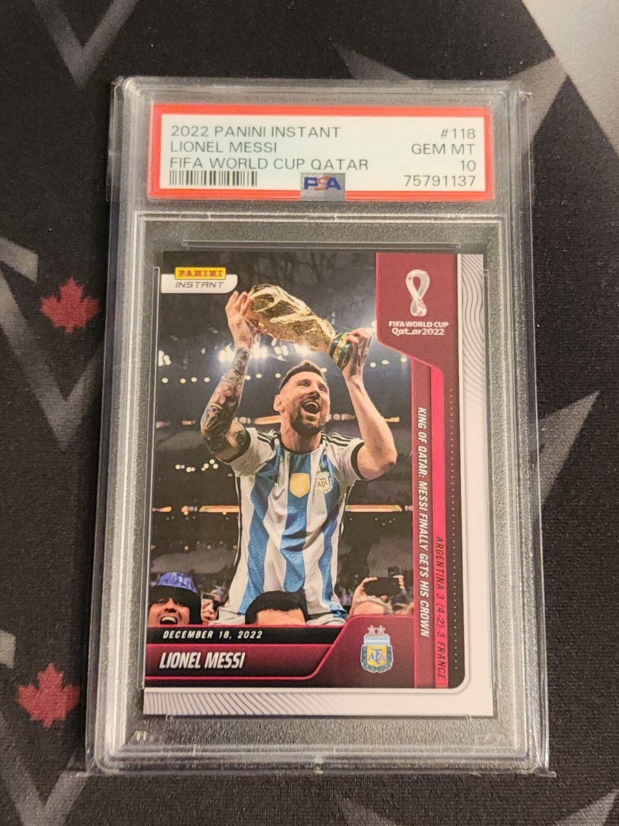その他 FIFA World Cup 2022 Lionel Messi PSA10 Fifa World Cup 2022 Lionel Messi Psa 10 | eBay