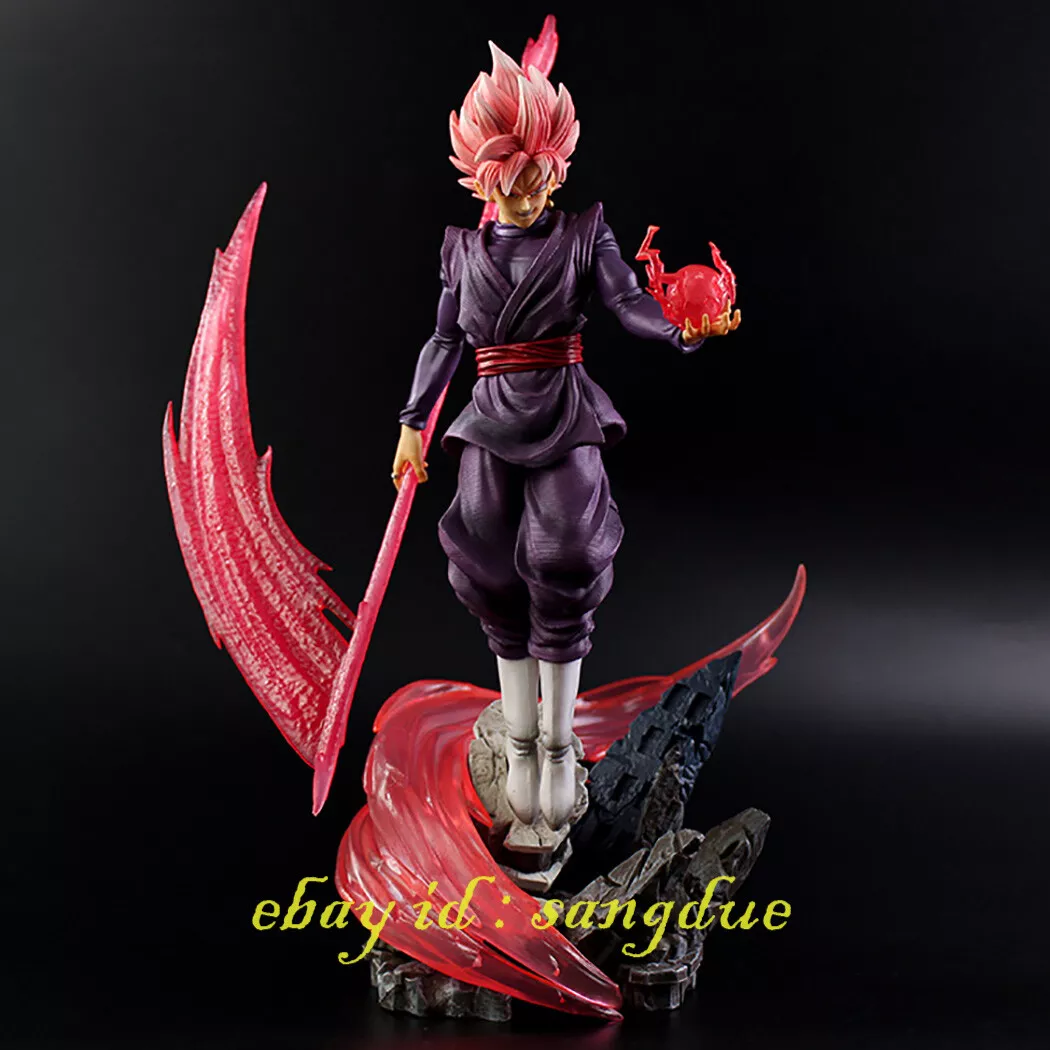 Super Saiyan Goku Black Hair Pink Hair Toys Model Ornaments Figure