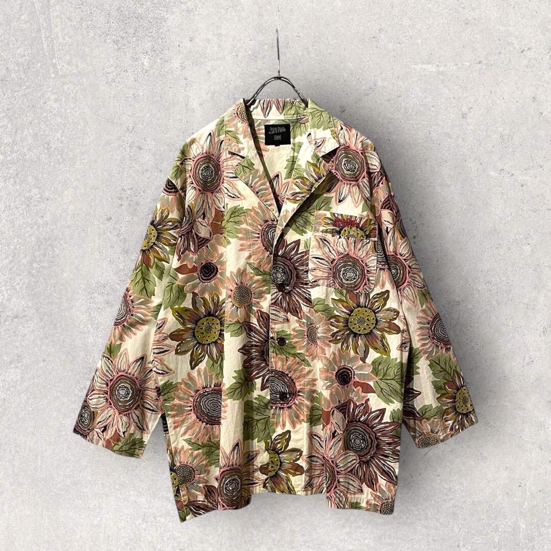 ジャケット・アウター jeanpaulgaultier / Shirt Jacket archive Jean Paul Gaultier Sunflower Shirt Jacket Archive Piece Men's S