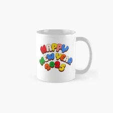 HAPPY NEW YEAR 2025 STICKER Classic Mug , Gift For Family
