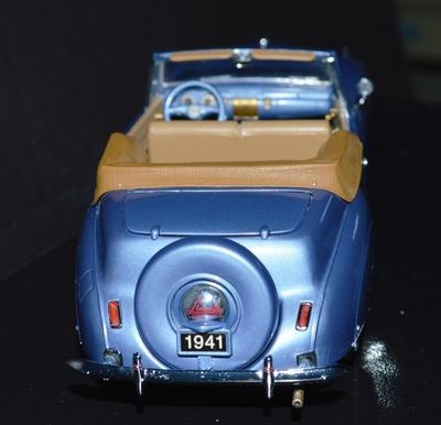 Franklin Mint 1/24 1941 リンカーンコンチネンタル Franklin Mint 1/24 Diecast 1941 Lincoln Continental Mark I