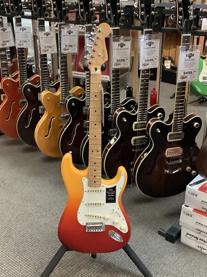 Fender Player Plus Stratocaster Electric Guitar - Tequila Sunrise