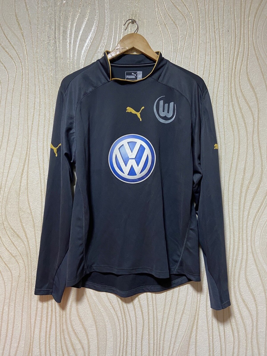 WOLFSBURG 2003 2004 THIRD FOOTBALL SHIRT SOCCER JERSEY PUMA GRAY