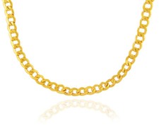 8.04mm Hollow Cuban 10K Gold Chain