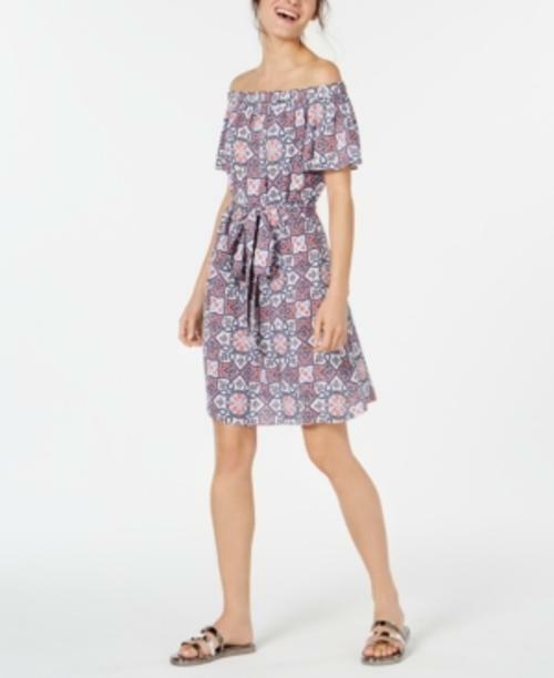 michael kors off the shoulder dress