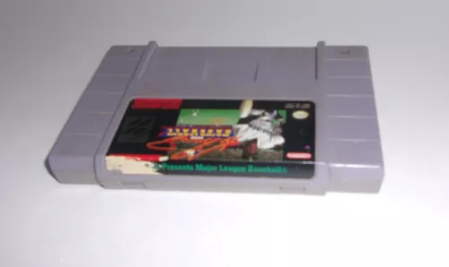 Ken Griffey Jr. Presents Major League Baseball Super Nintendo SNES KD