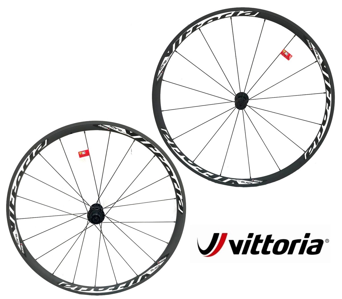 Vittoria Elusion TeamBlack Ceramic coated Bicycle Road Bike 700c