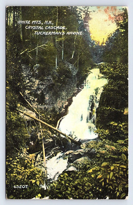 New Hampshire - White Mts, N.H., Crystal Cascade, Tuckerman's Ravine  c1908