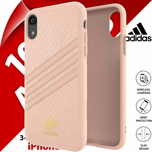 adidas Originals 3-Stripes Snap Snake Snap Case Cover for Apple iPhone XR (6.1") - Picture 2 of 12